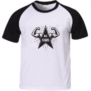 Camiseta Raglan Estrela maromba