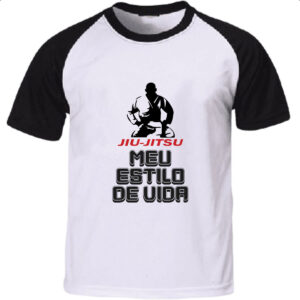 Camiseta Raglan Jiu-Jitsu estilo de vida