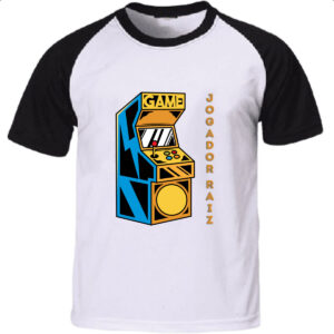 Camiseta Raglan Jogador gamer raiz