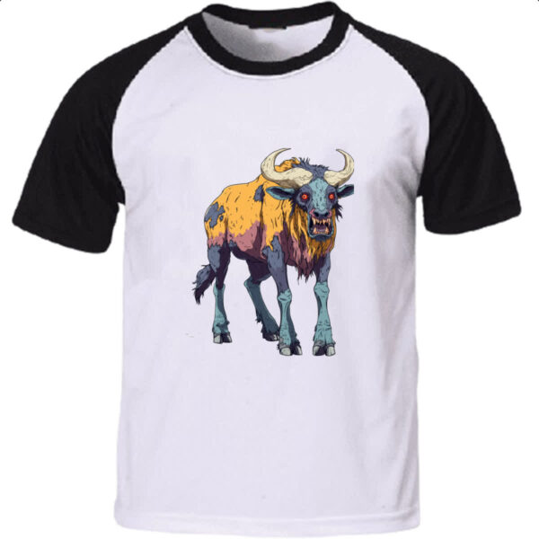 Camiseta Raglan Zumbi Bufalo