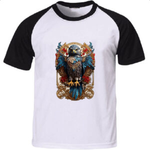Camiseta Raglan Falcao majestoso