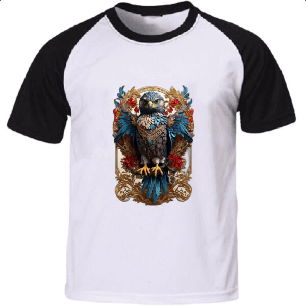 Camiseta Raglan Falcao majestoso