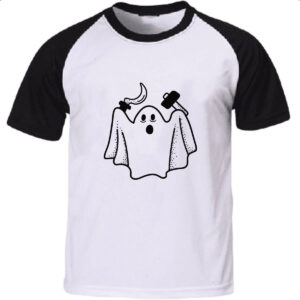 Camiseta Raglan Fantasma do comunismo ferramentas
