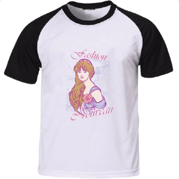 Camiseta Raglan Fashion nouveau