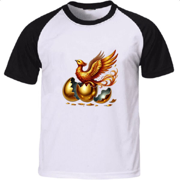Camiseta Raglan Fenix nascendo