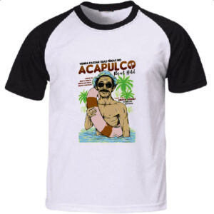 Camiseta Raglan Ferias em Acapulco