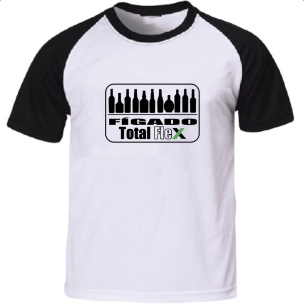 Camiseta Raglan Figado total flex