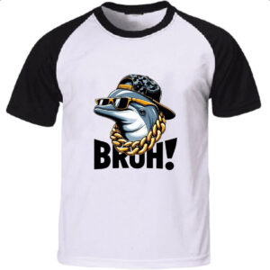 Camiseta Raglan Golfinho MC