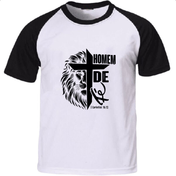 Camiseta Raglan Gospel 1 Corintios 16.13
