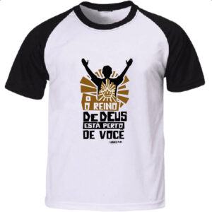 Camiseta Raglan Gospel Lucas 17.21