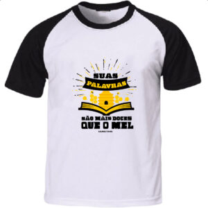 Camiseta Raglan Gospel Salmos 119.103
