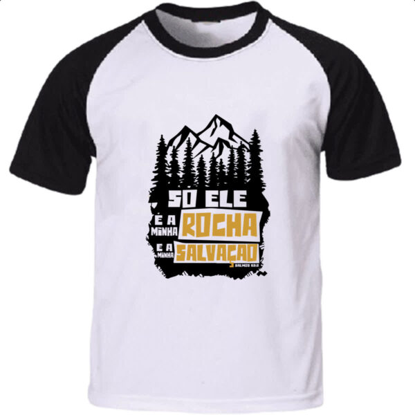 Camiseta Raglan Gospel Salmos 62.2