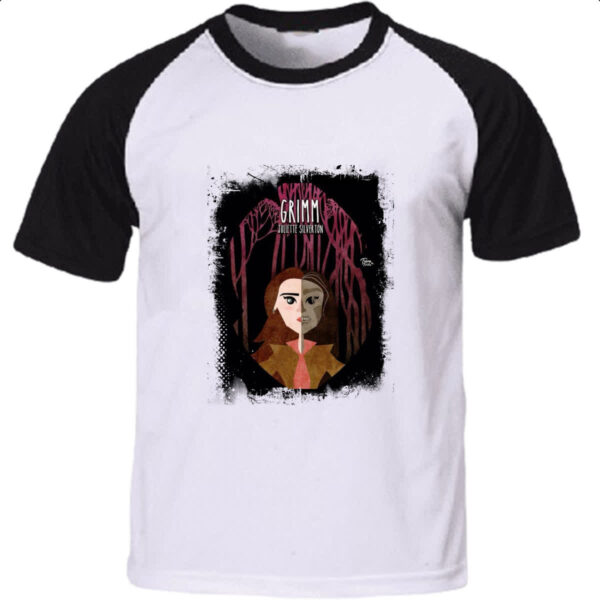 Camiseta Raglan Grimm Juliette Silverton Arte