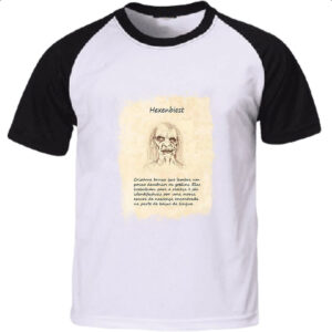 Camiseta Raglan Grimm Livro Hexenbiest