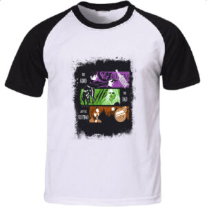 Camiseta Raglan Grimm The Good Bad and Blutbad