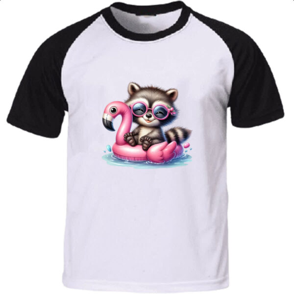 Camiseta Raglan Guaximin na boia