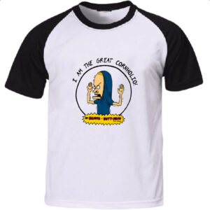 Camiseta Raglan I am the great cornholio