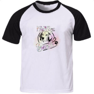 Camiseta Raglan I love my Beagle