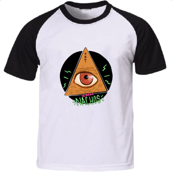 Camiseta Raglan Illuminachos com energia