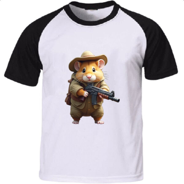 Camiseta Raglan Indiana Hamster