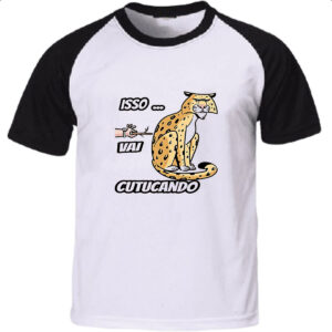 Camiseta Raglan Isso vai cutucando