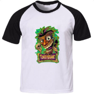 Camiseta Raglan Its tiki time