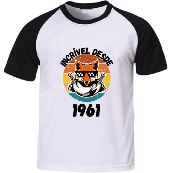 Camiseta Raglan Incrivel desde 1961