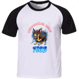 Camiseta Raglan Insuportavel desde 1968