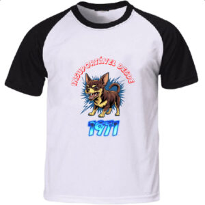 Camiseta Raglan Insuportavel desde 1971