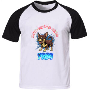 Camiseta Raglan Insuportavel desde 1984