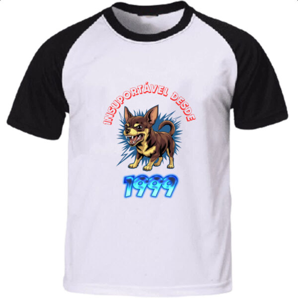 Camiseta Raglan Insuportavel desde 1999