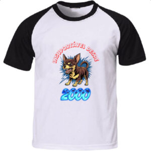 Camiseta Raglan Insuportavel desde 2000