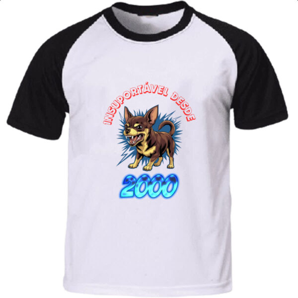Camiseta Raglan Insuportavel desde 2000