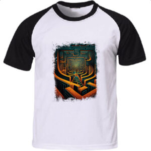 Camiseta Raglan Labirinto dos sonhos 3