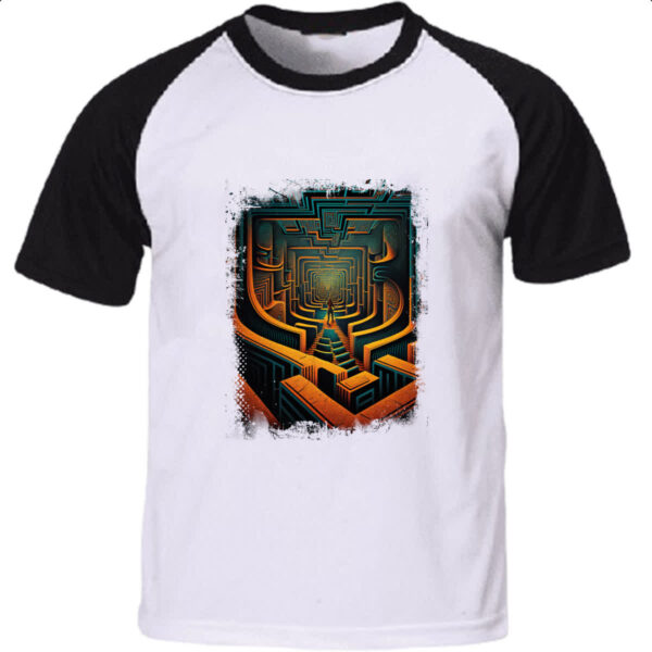 Camiseta Raglan Labirinto dos sonhos 3