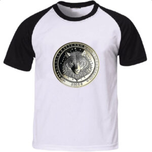 Camiseta Raglan Lobo coin