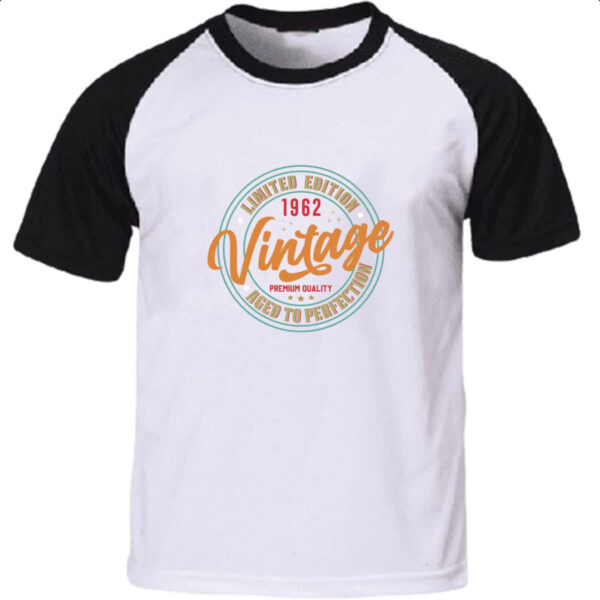 Camiseta Raglan Limited Edition Vintage 1962