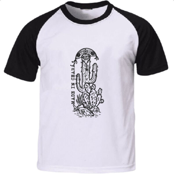 Camiseta Raglan Made in Ceara