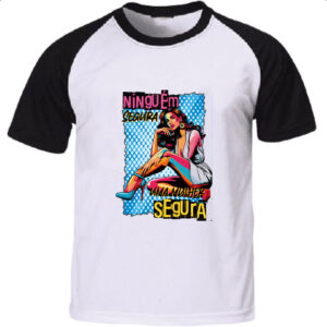 Camiseta Raglan Mulher ninguem segura