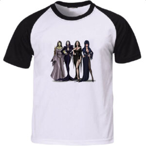 Camiseta Raglan Musas do Terror