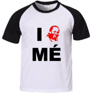 Camiseta Raglan Mussum - I love me