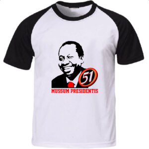 Camiseta Raglan Mussum Presidentis