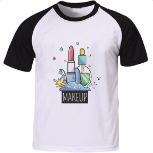 Camiseta Raglan Makeup batom