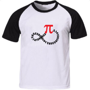 Camiseta Raglan Matematica PI Infinito
