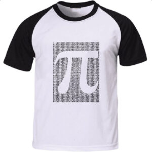 Camiseta Raglan Matematica PI dizima periodica
