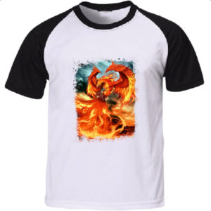 Camiseta Raglan Mitologia Fenix 01