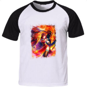 Camiseta Raglan Mitologia Fenix 10