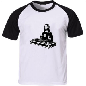 Camiseta Raglan Monalisa DJ