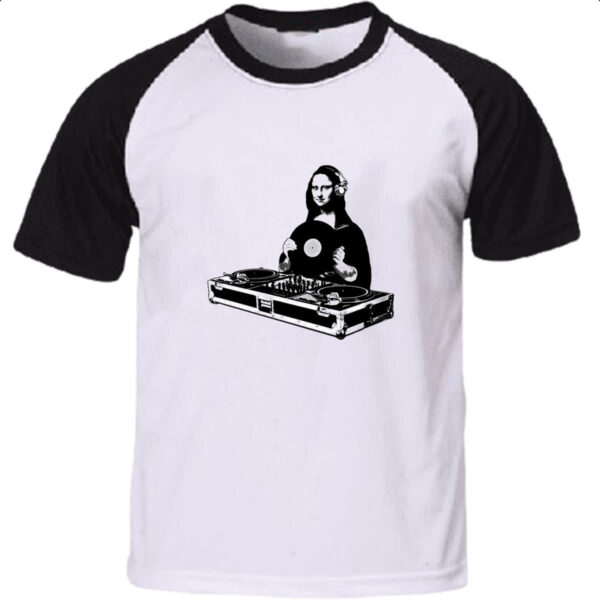 Camiseta Raglan Monalisa DJ