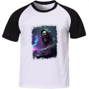 Camiseta Raglan Morte Sound DJ 1